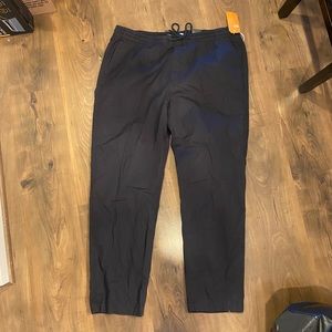 Men’s H&M XXL Black Cotton Drawstring Pants